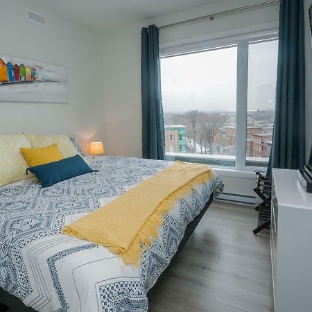 Penthouse On Charest - With Parking And Gym Lägenhet Québec Exteriör bild